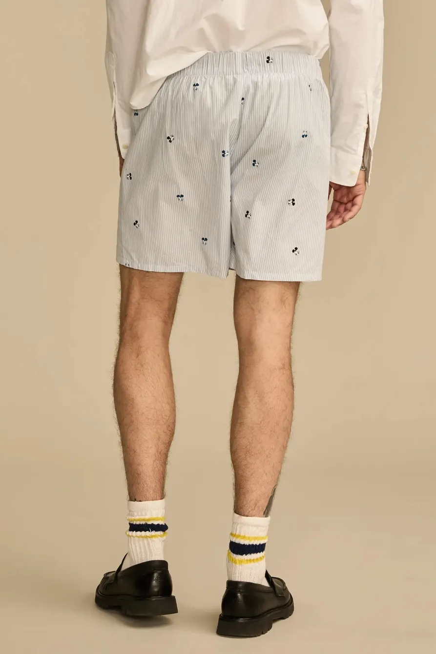 Kentucky Blue Mickey Friends Printed Short