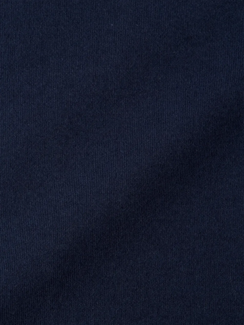 Navy Crew Neck Long Sleeve Plain T-Shirt