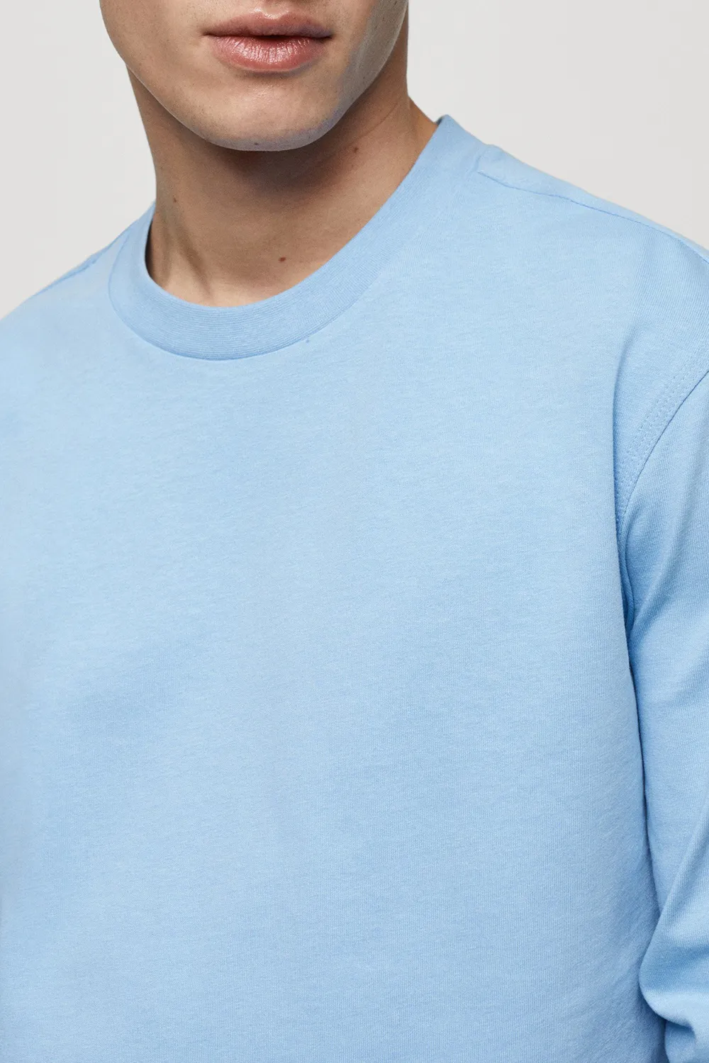 100% Cotton Sweatshirt With Printed Drawing