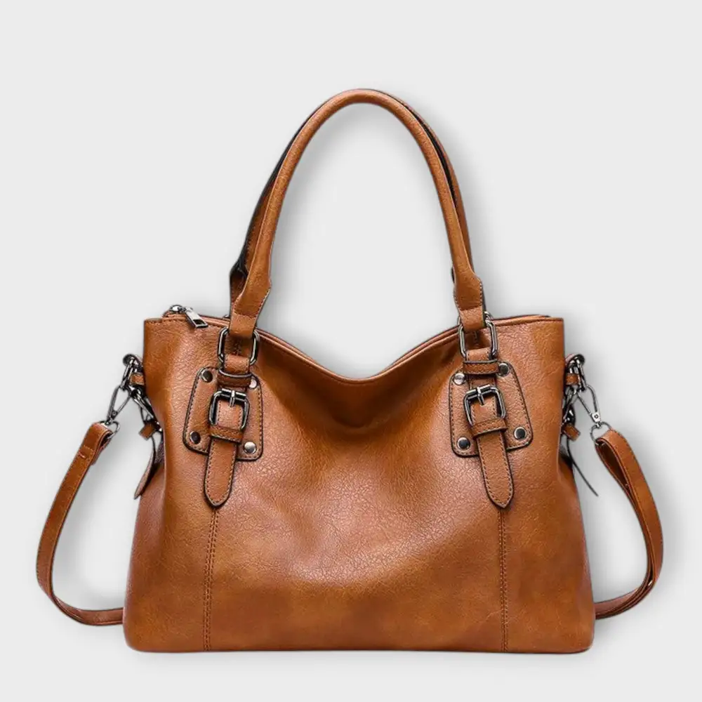 Open Top Nylon Shoulder Bag