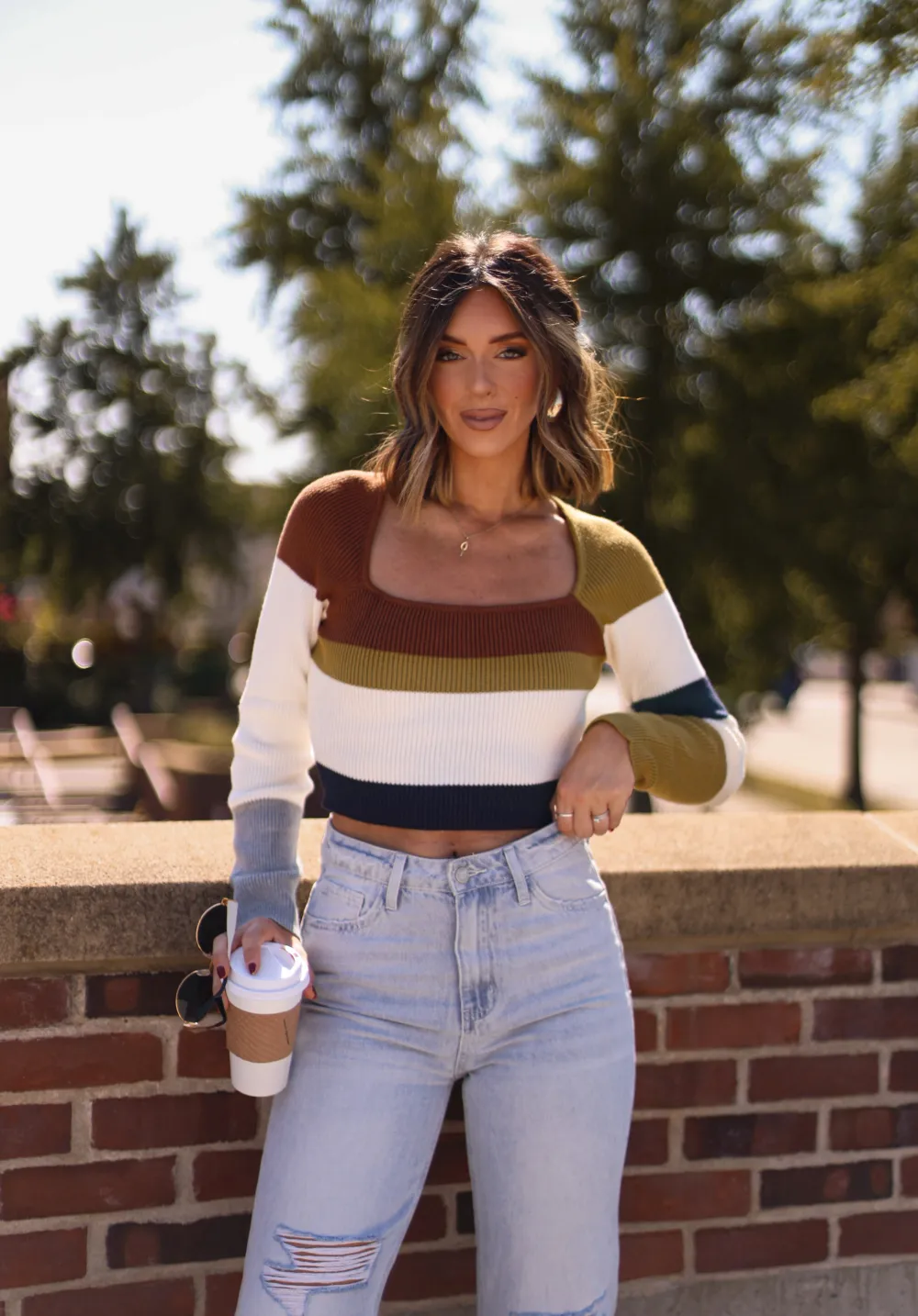 Uptown Striped Sweater