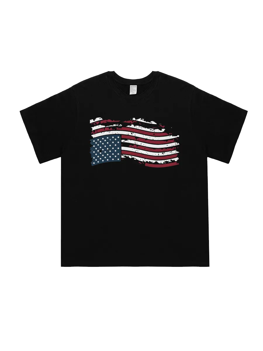 We Are Not Ok USA Flag T-Shirt