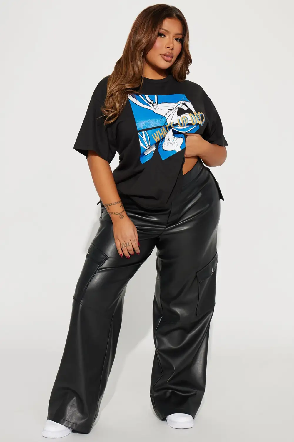 What's Up Doc Bugs Bunny Tee - Black