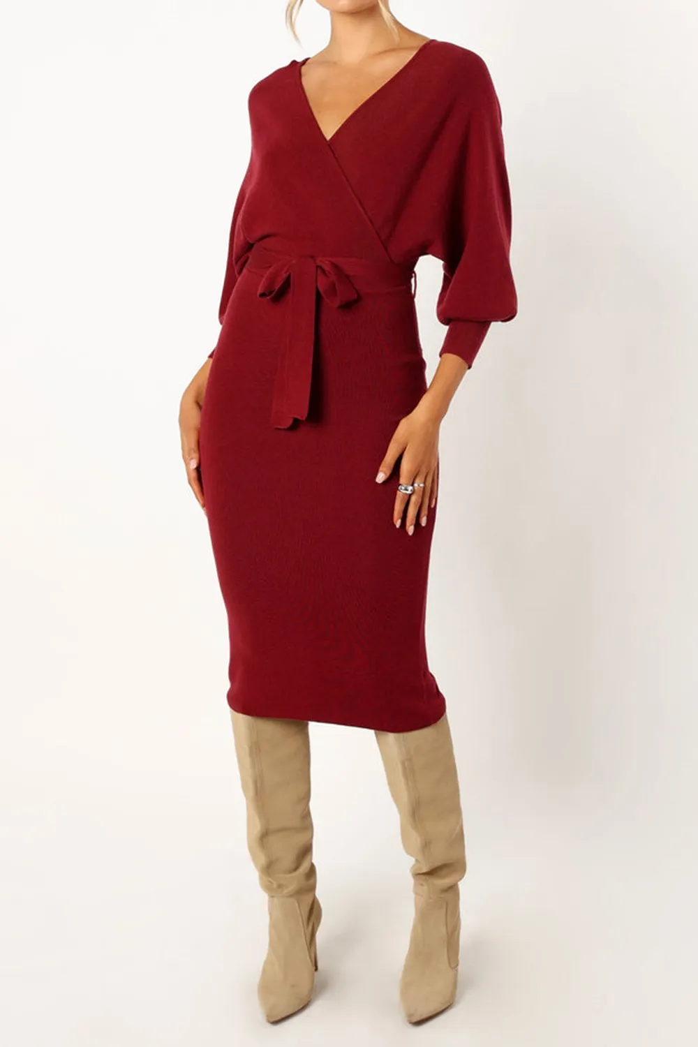 OUTDOOR MIDI DRESS AVAILABLE IN MULTIPLE COLORS