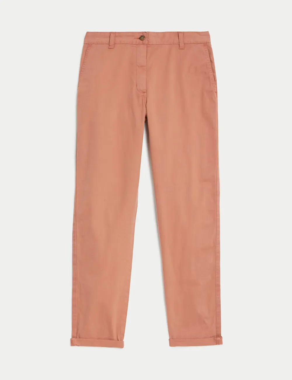 Cotton Rich Tea Dyed Slim Fit Chinos Grey