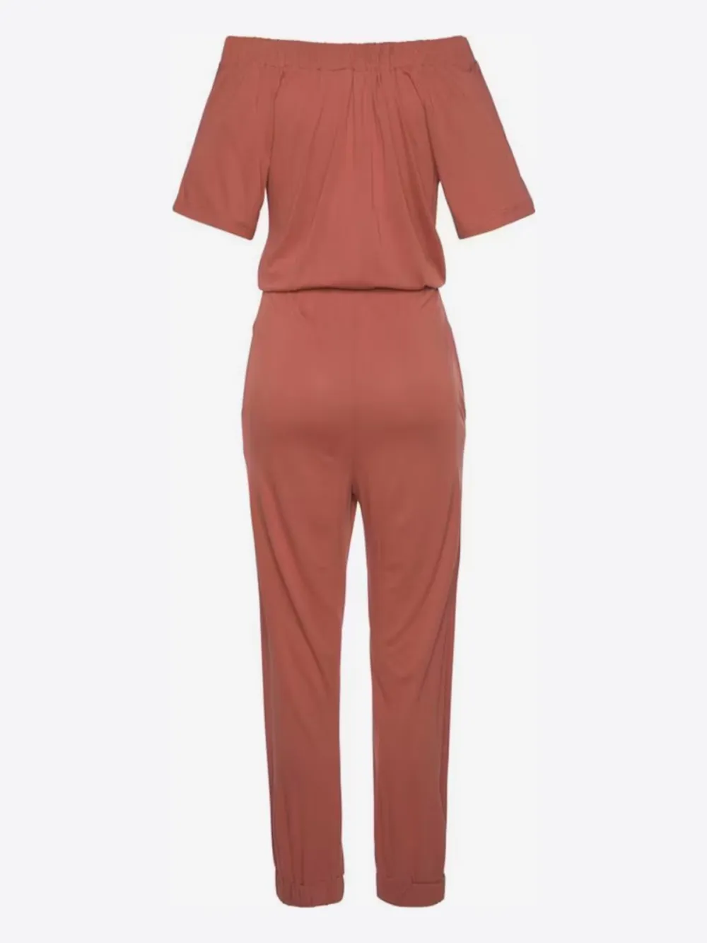 Orange Casual Style Jumpsuit