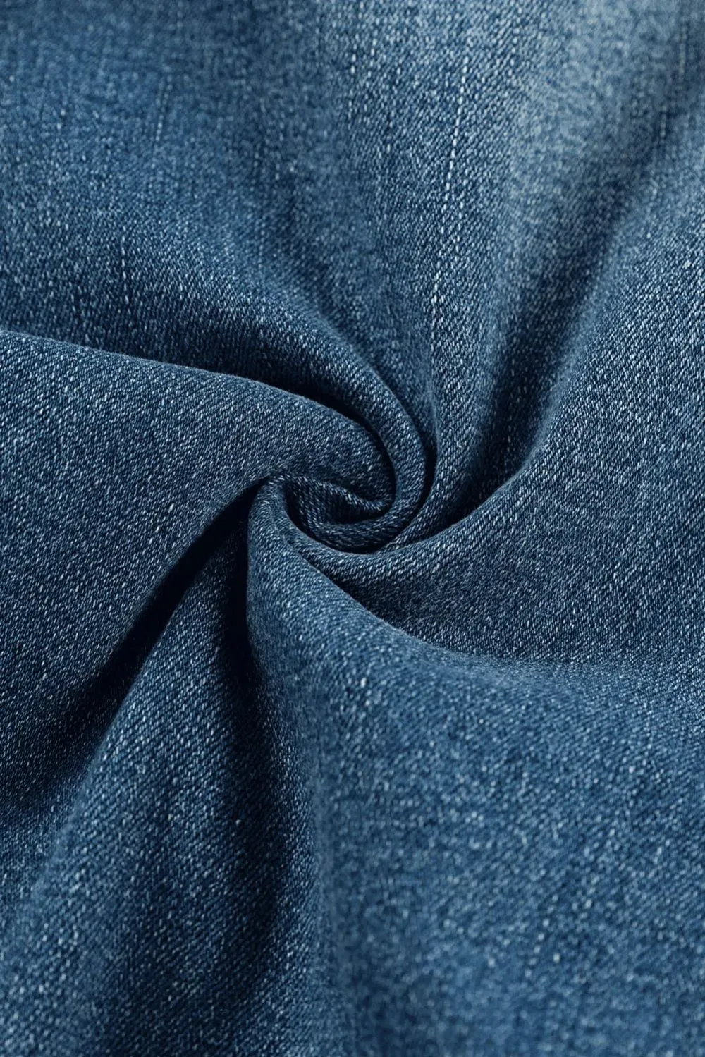 Ombre Pink Leopard Denim Jeans