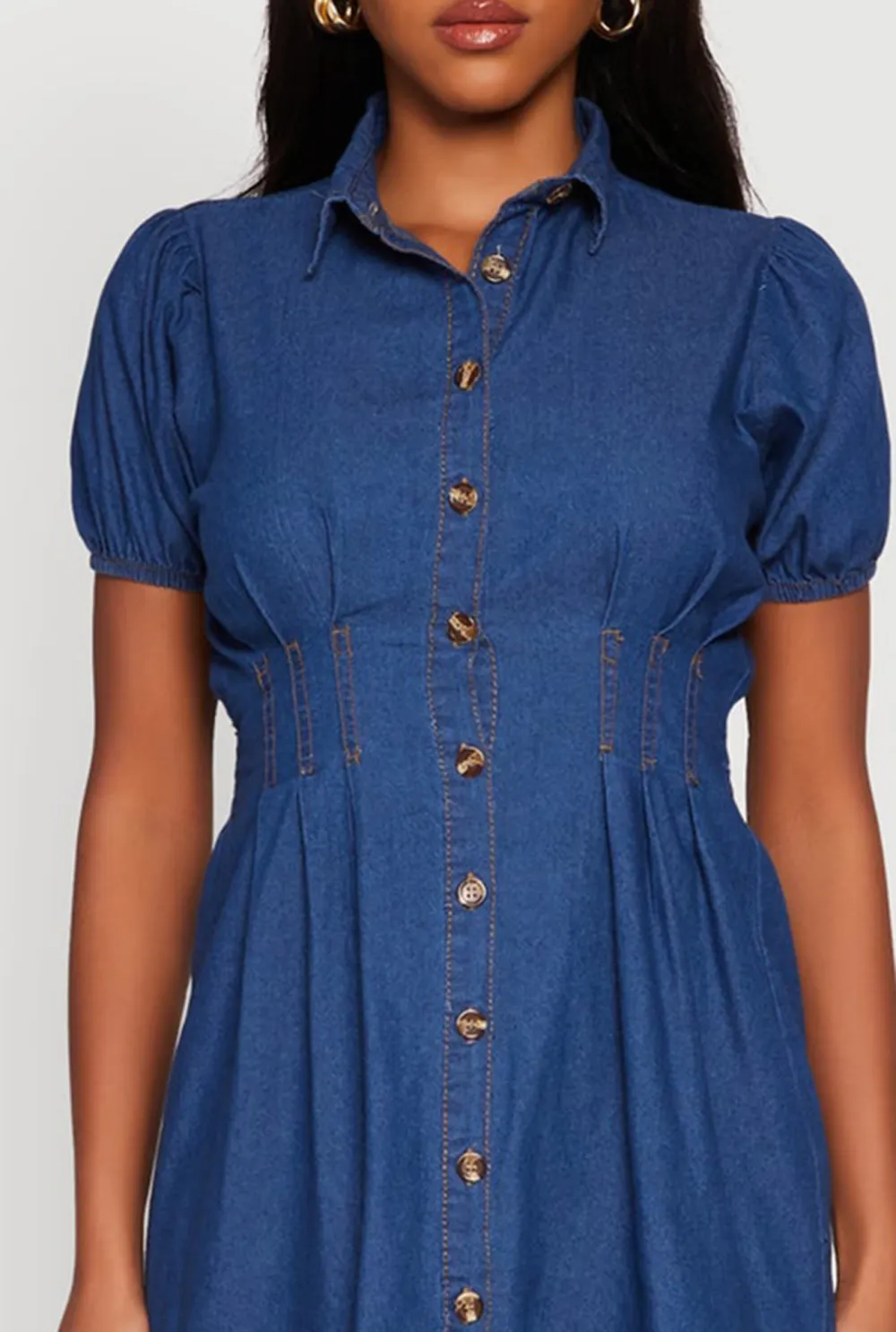 Short Denim Dress