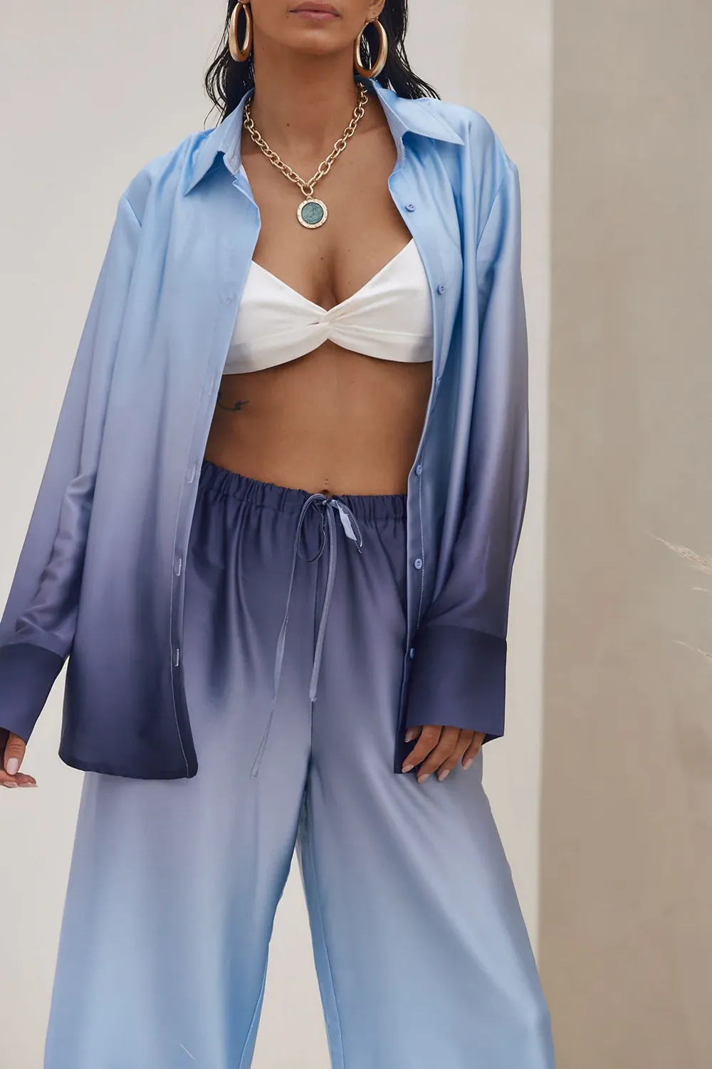 Sexy White Satin Bra