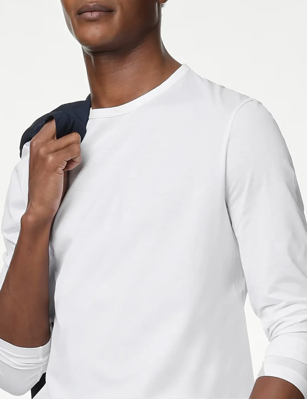 Pure Cotton Long Sleeve T-Shirt