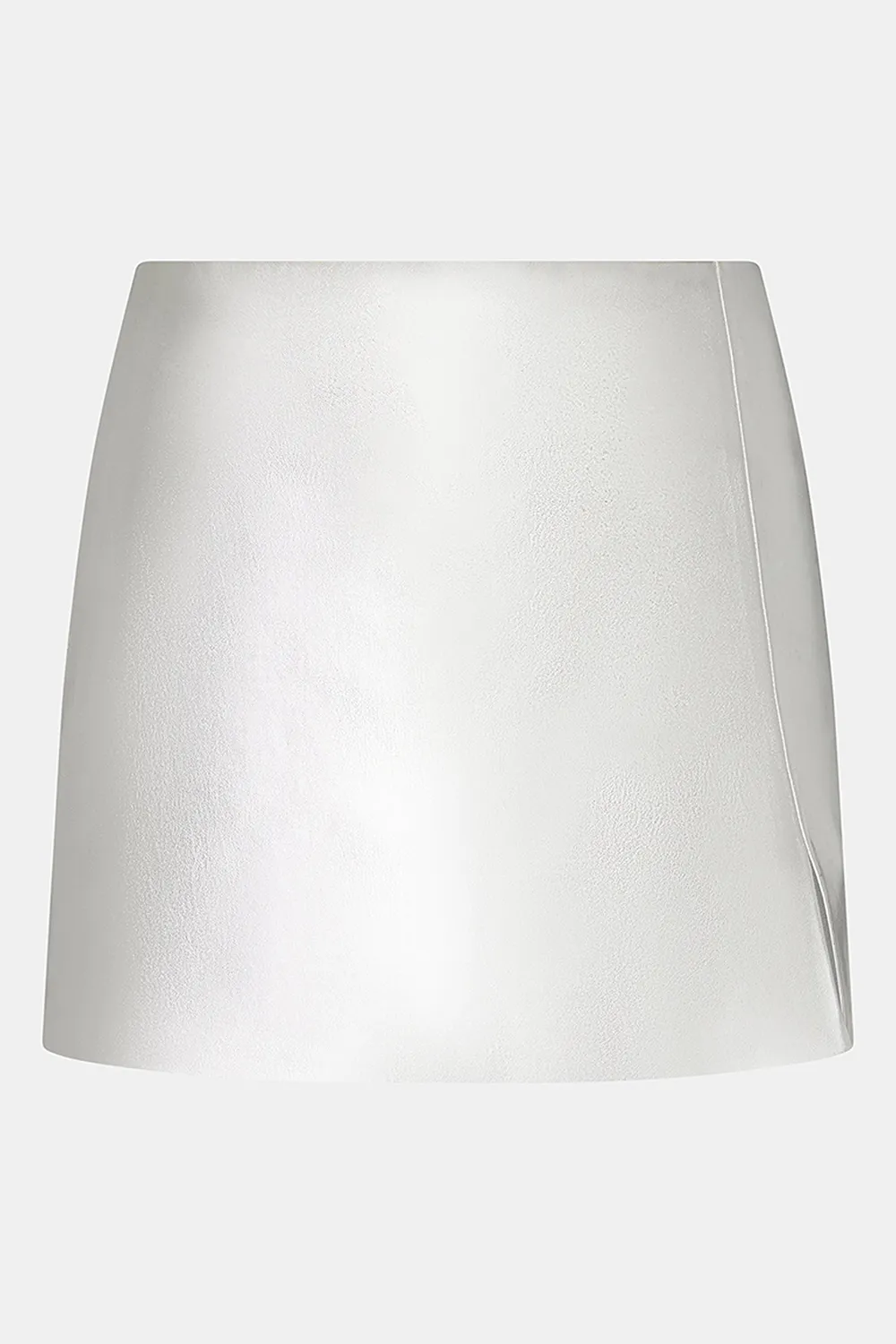 MINI SKIRT SILVER