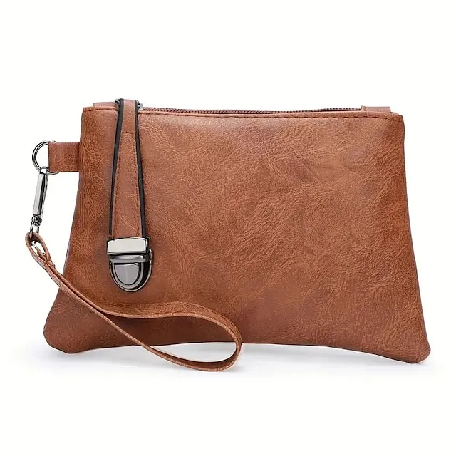 Boston Women's Handbag Set-PU Leather Shopping Bag-Zipper Adjustable Large Capacity Waterproof Bag-Set of 4