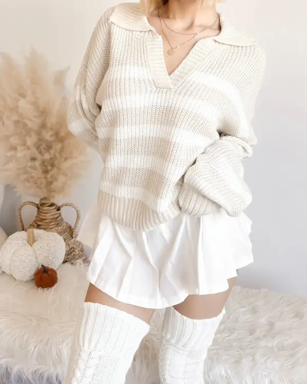 EMILY KNIT SWEATER TOP