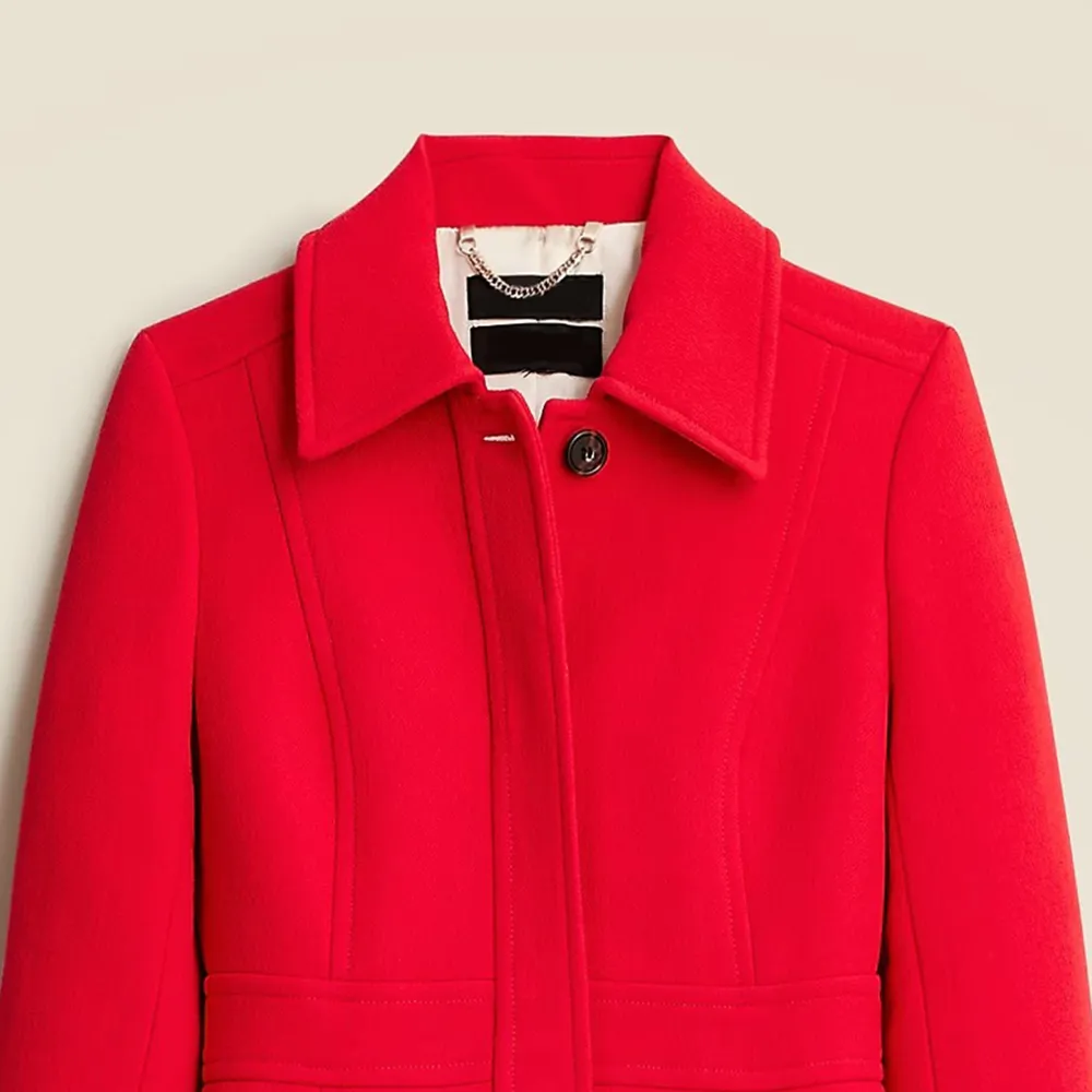 Lady Day Topcoat Double-Cloth Wool Blend