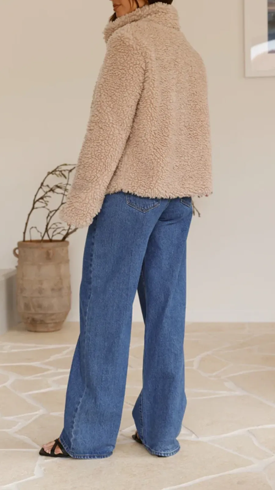 Soft Fleece Short Warm Jacket