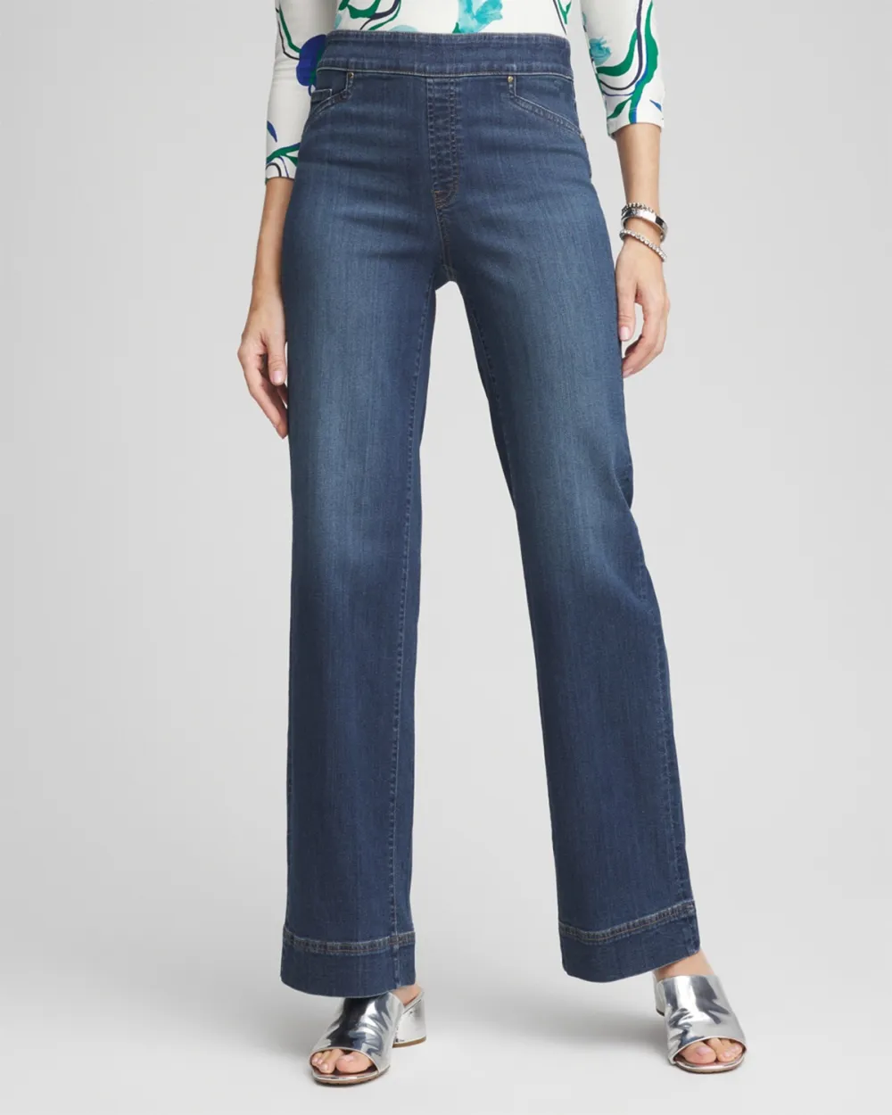 Paros Indigo Bootcut Denim Jeans