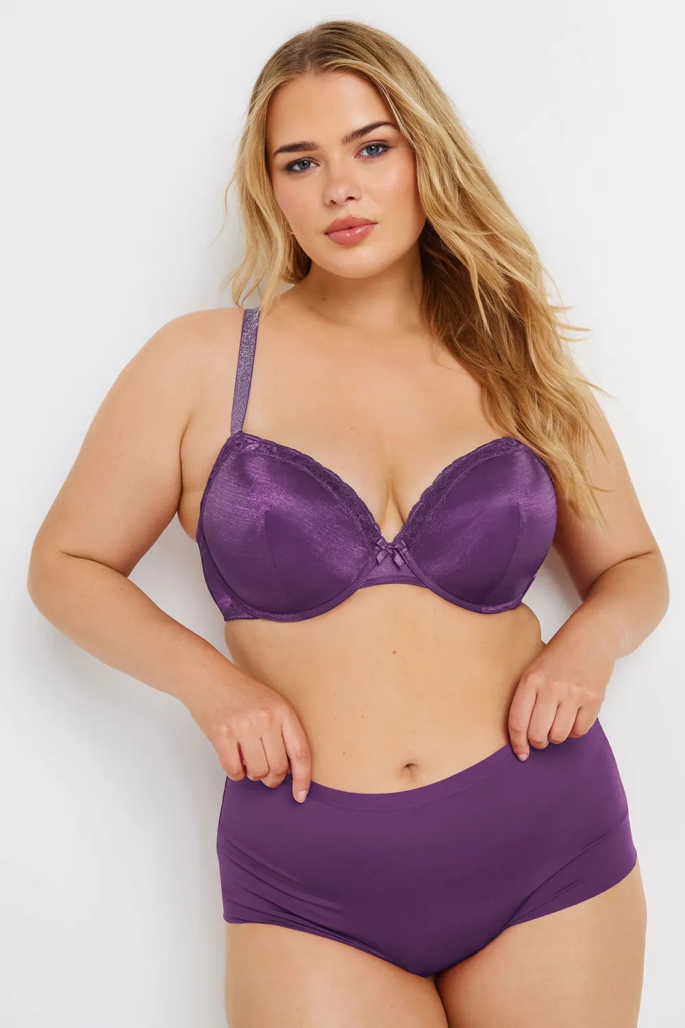 YOURS 5 PACK Curve Black Cotton High Waisted Full Briefs