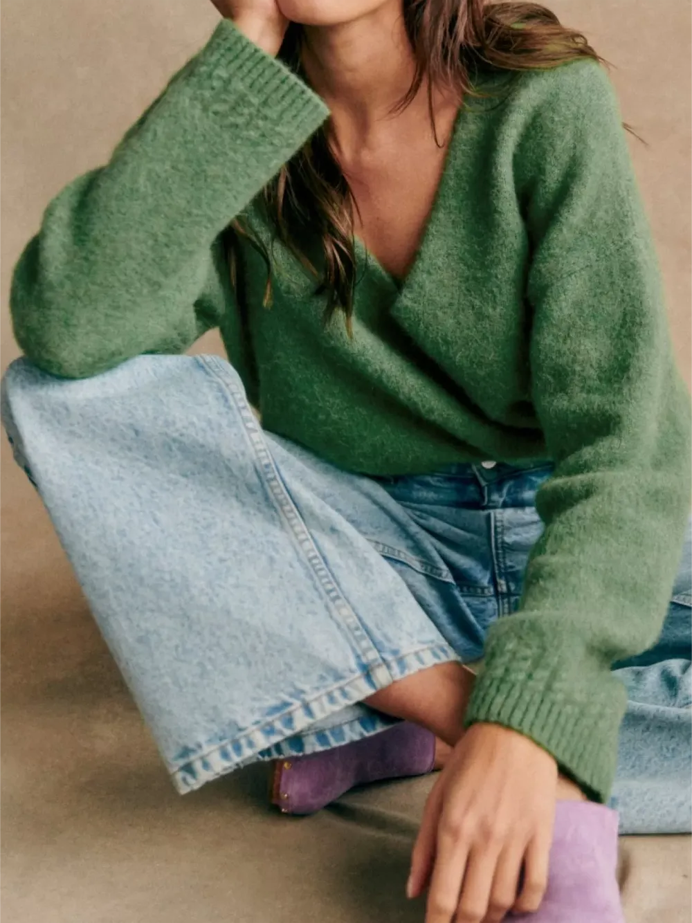 Slightly Oversized Volume  Knitwear