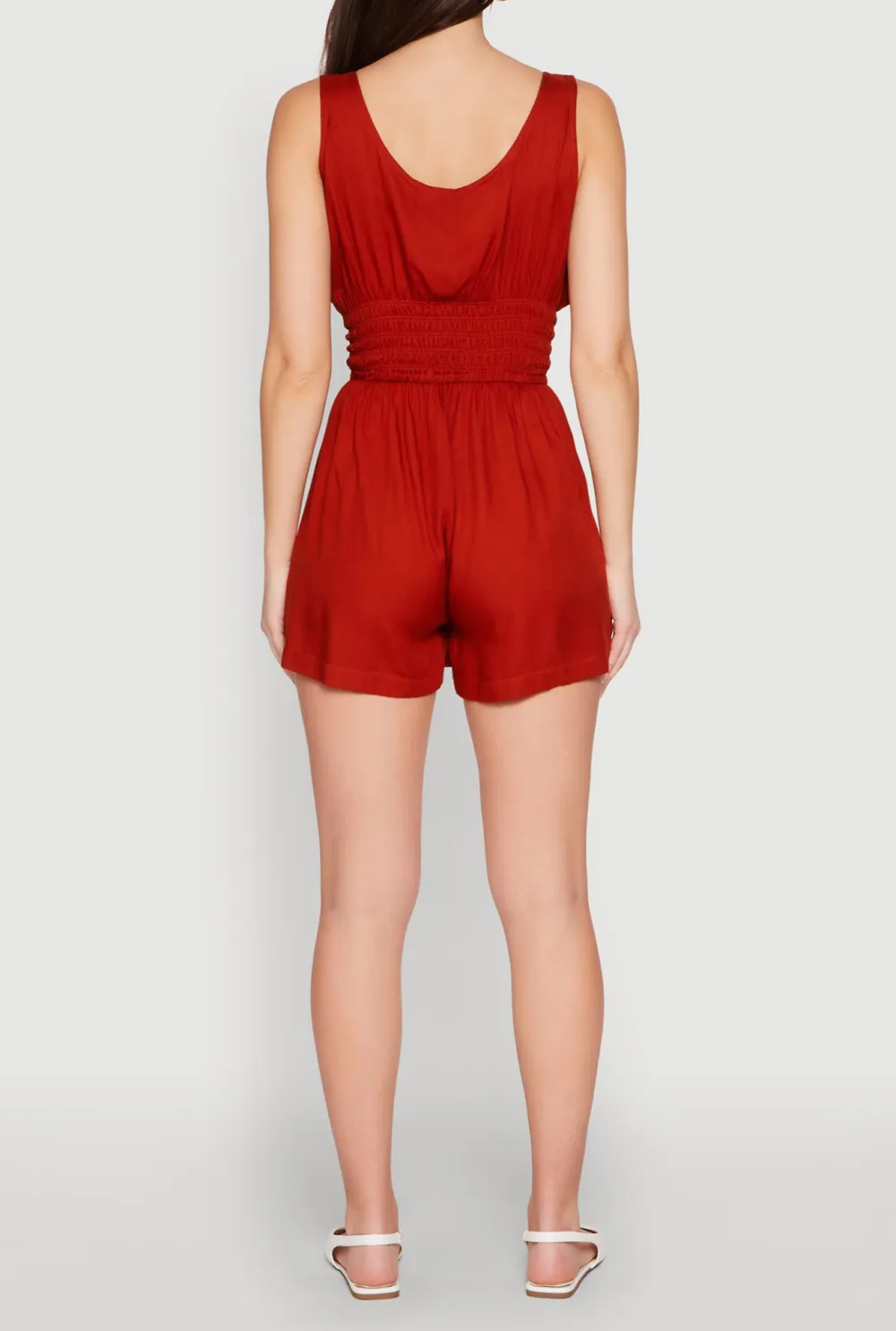 Sleeveless Round Neck Jumpsuit