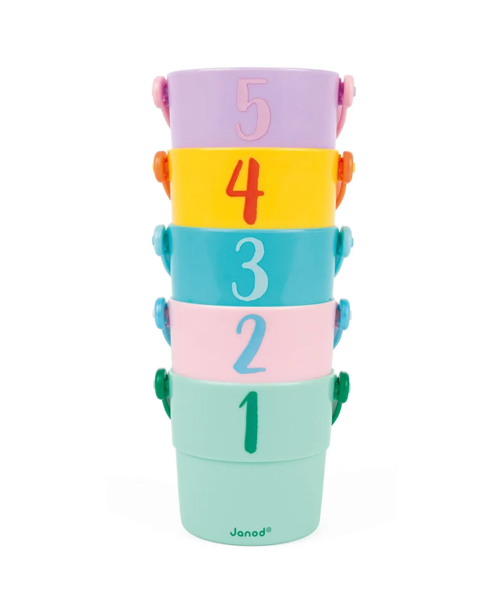 Janod Activity Buckets (Set of 5)