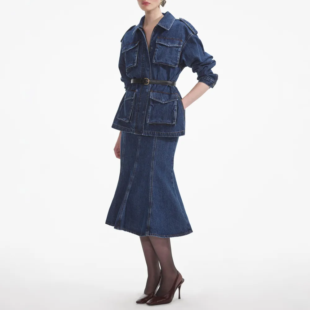 Denim Utility Jacket