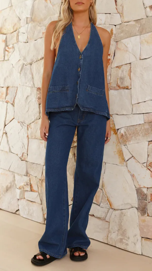 Relaxed Fit Non-Stretch Jeans