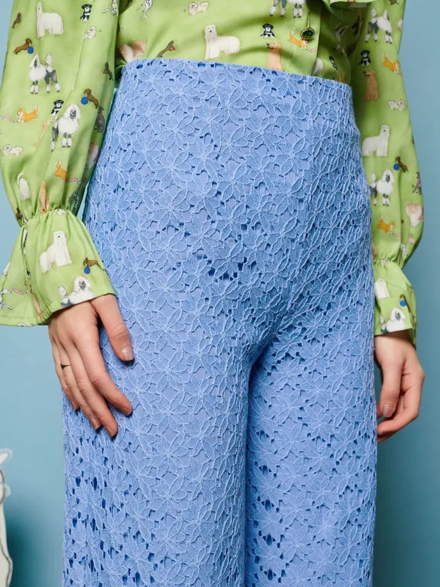 Fashion Comfortable Lace Trousers