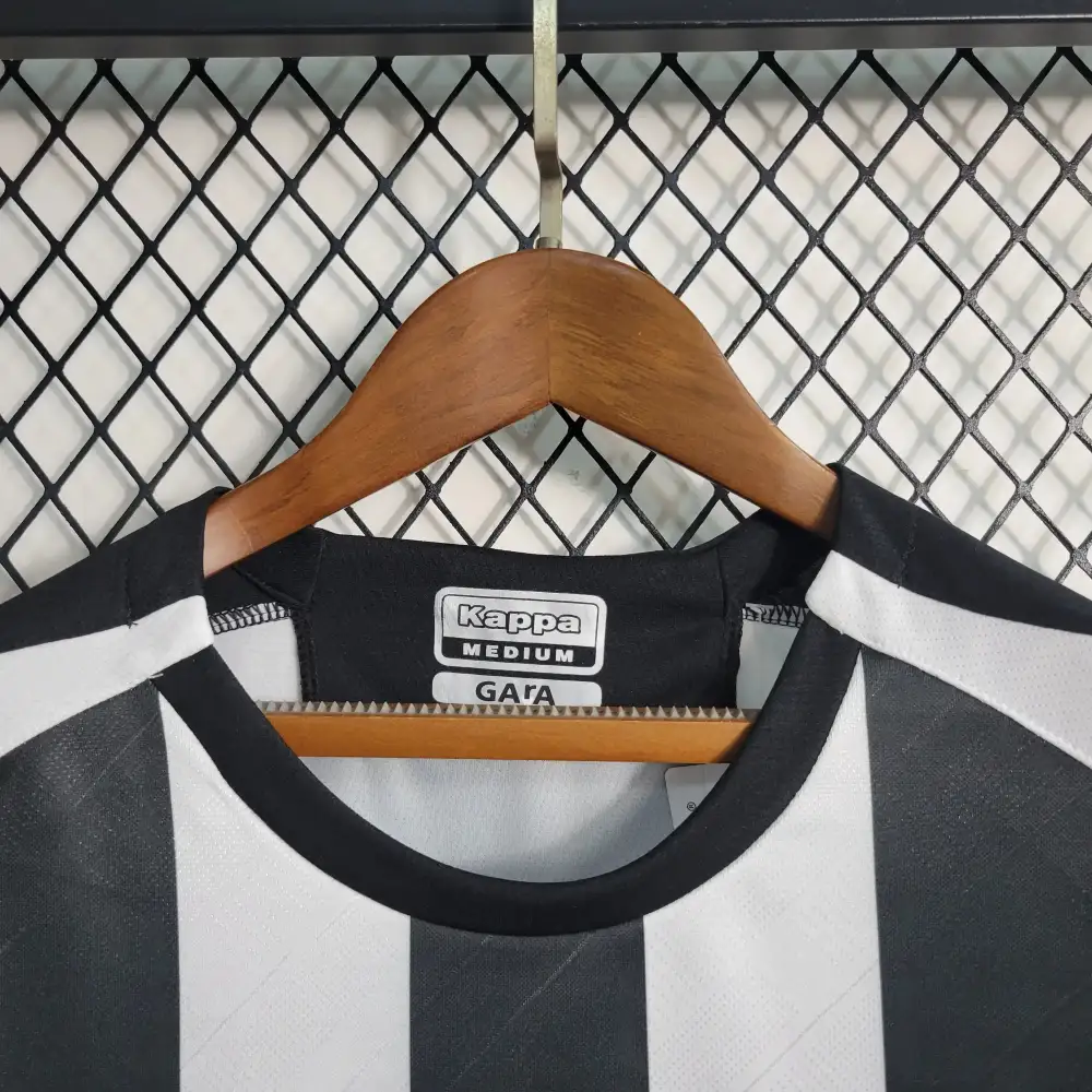 Camisa Botafogo Home 21/22 Feminina - Preta e Branca