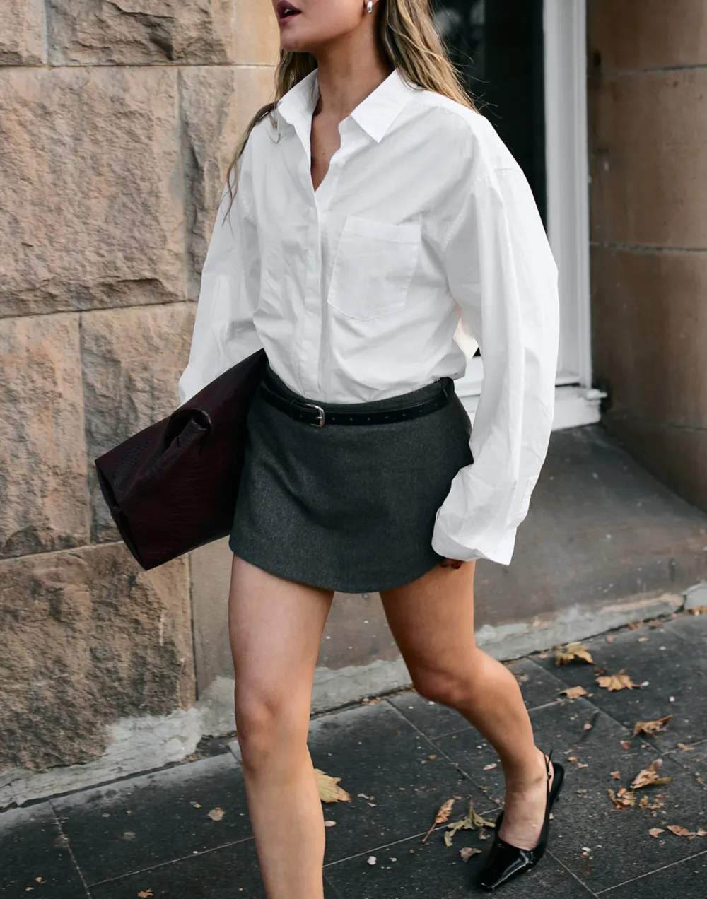 Fashionable And Simple Suit Skirt