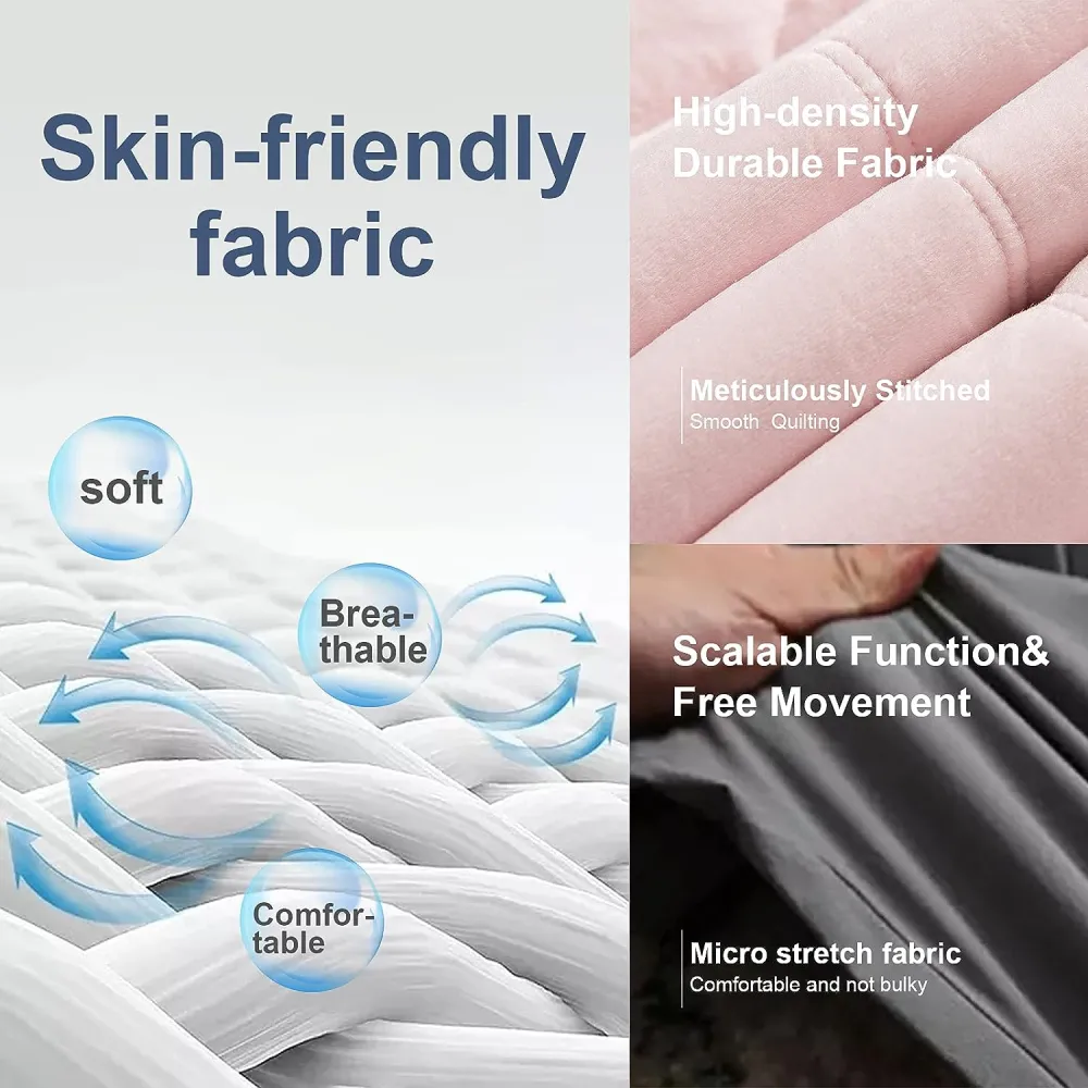 Women's Warm Winter Coat Velvet Puffer Jacket Quilted Faux Fur Hood