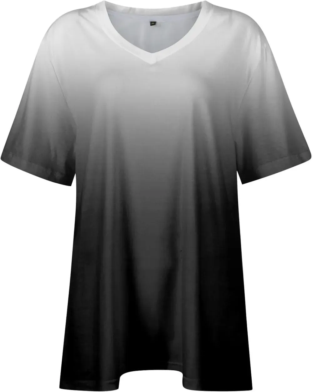 Plus Size Tops for Women Dressy Short Sleeve V Neck Shirts for Women Summer Tops for Women 2024 Floral Print Top