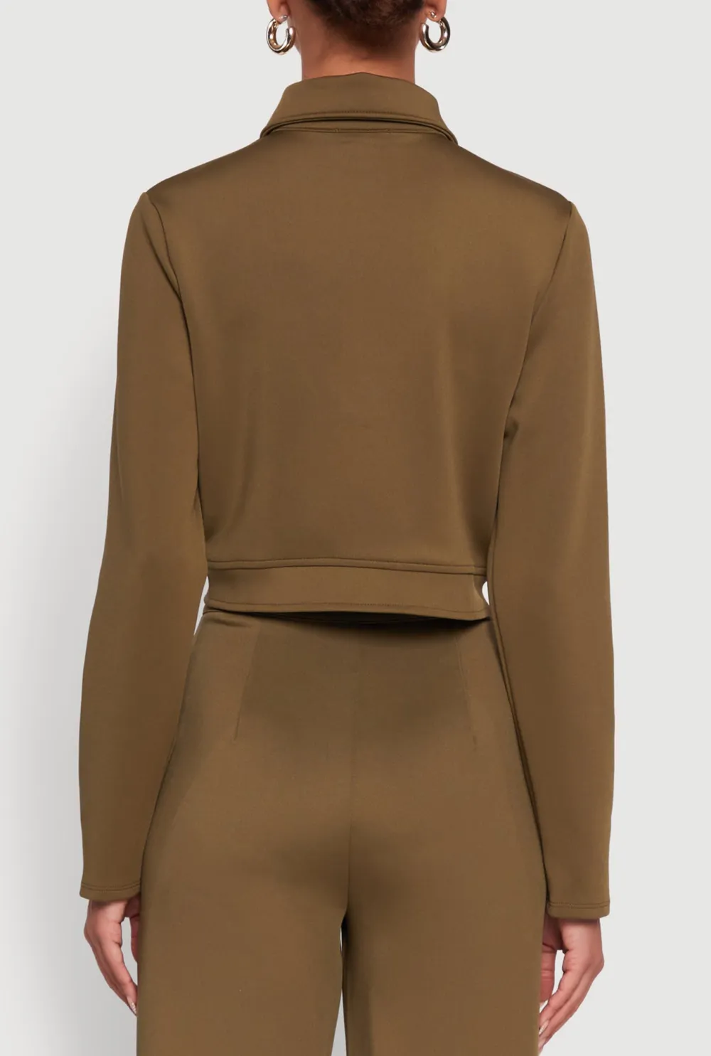 Short Shirt Collar Jacket