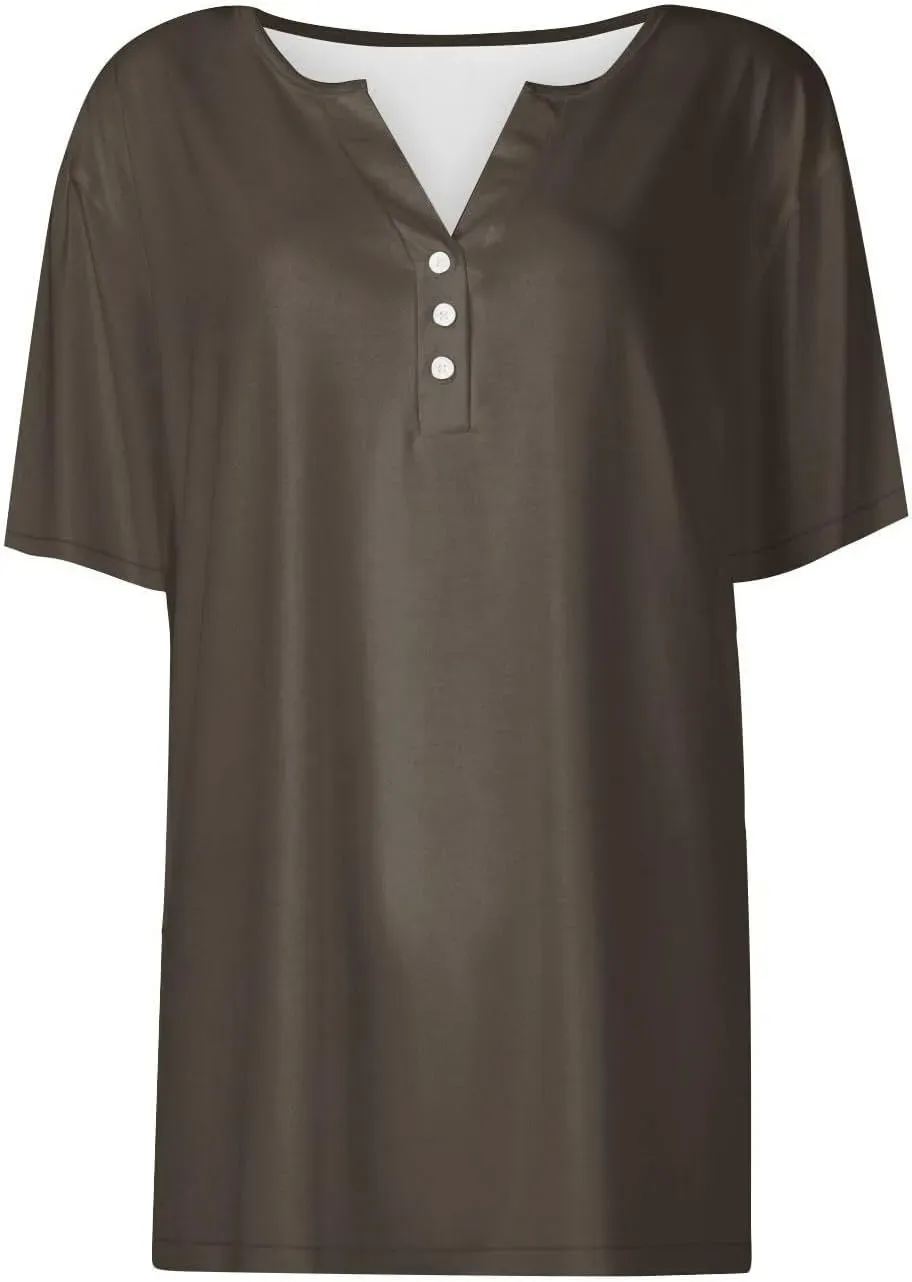 Plus Size Tops for Women Breathable Loose Fit Yoga T Shirts Short Sleeve Running Gym Athletic Tee Top Comfy Soft Top