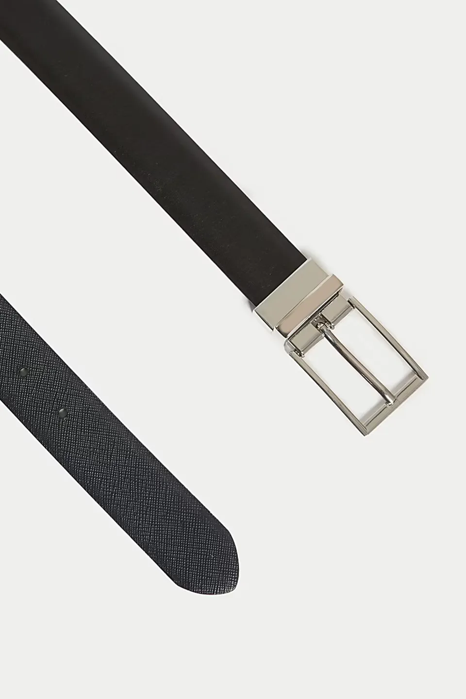 Reversible Adjustable Leather Belt