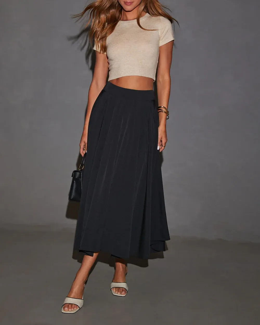 Short Sleeve Cropped Tee