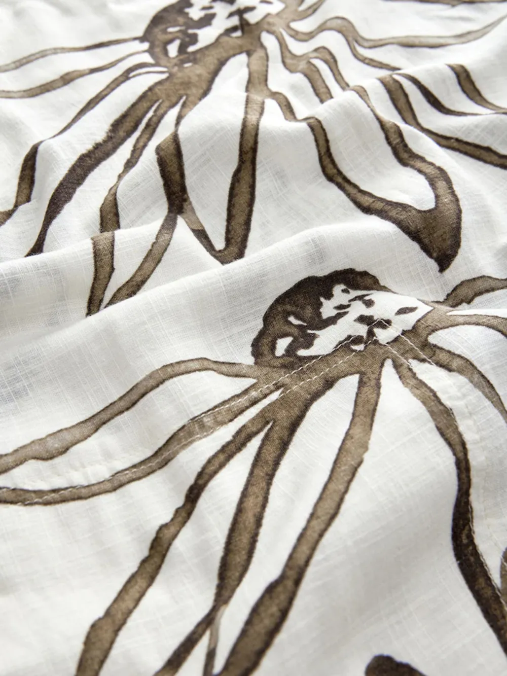 Daily Comfortable Linen Slim Dress T-Shirt Dress