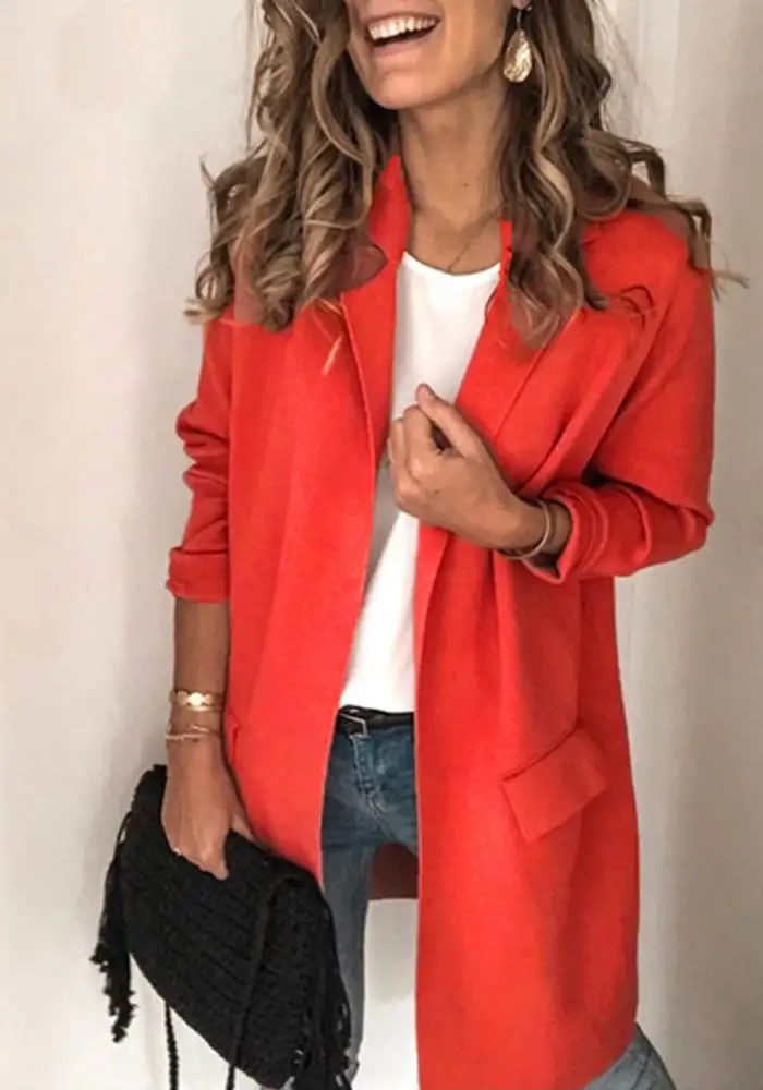 Uptown Girl Long Sleeves Blazer