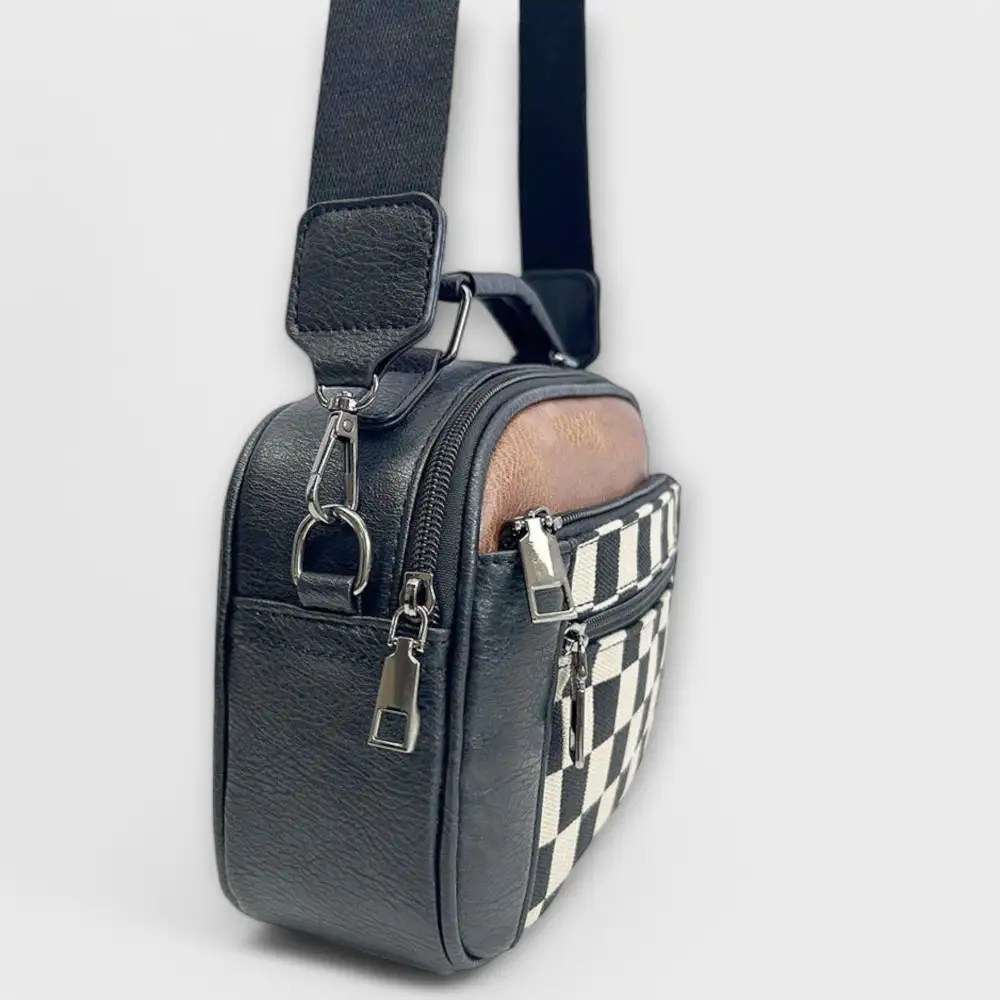 Minimal Faux Leather Handbag