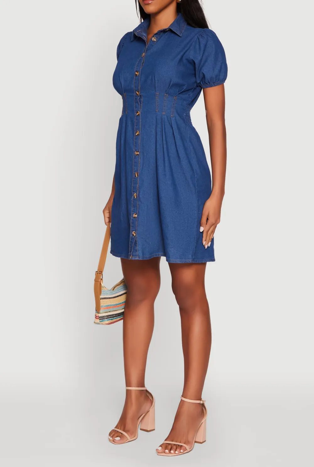 Short Denim Dress