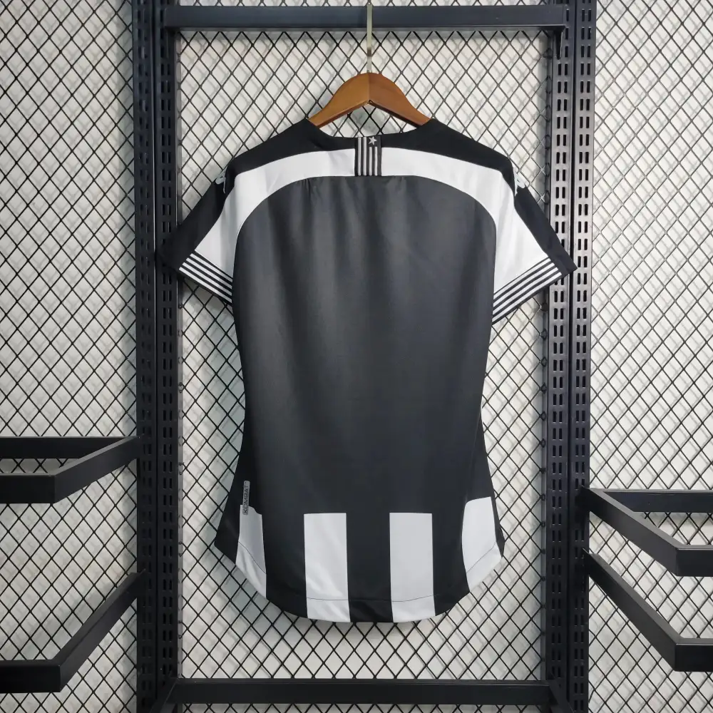 Camisa Botafogo Home 21/22 Feminina - Preta e Branca