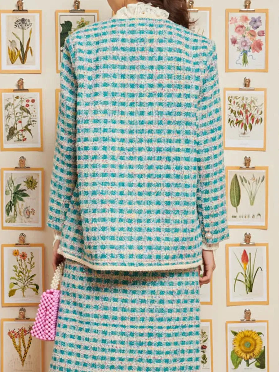 Casual Novelty Tweed Jacket