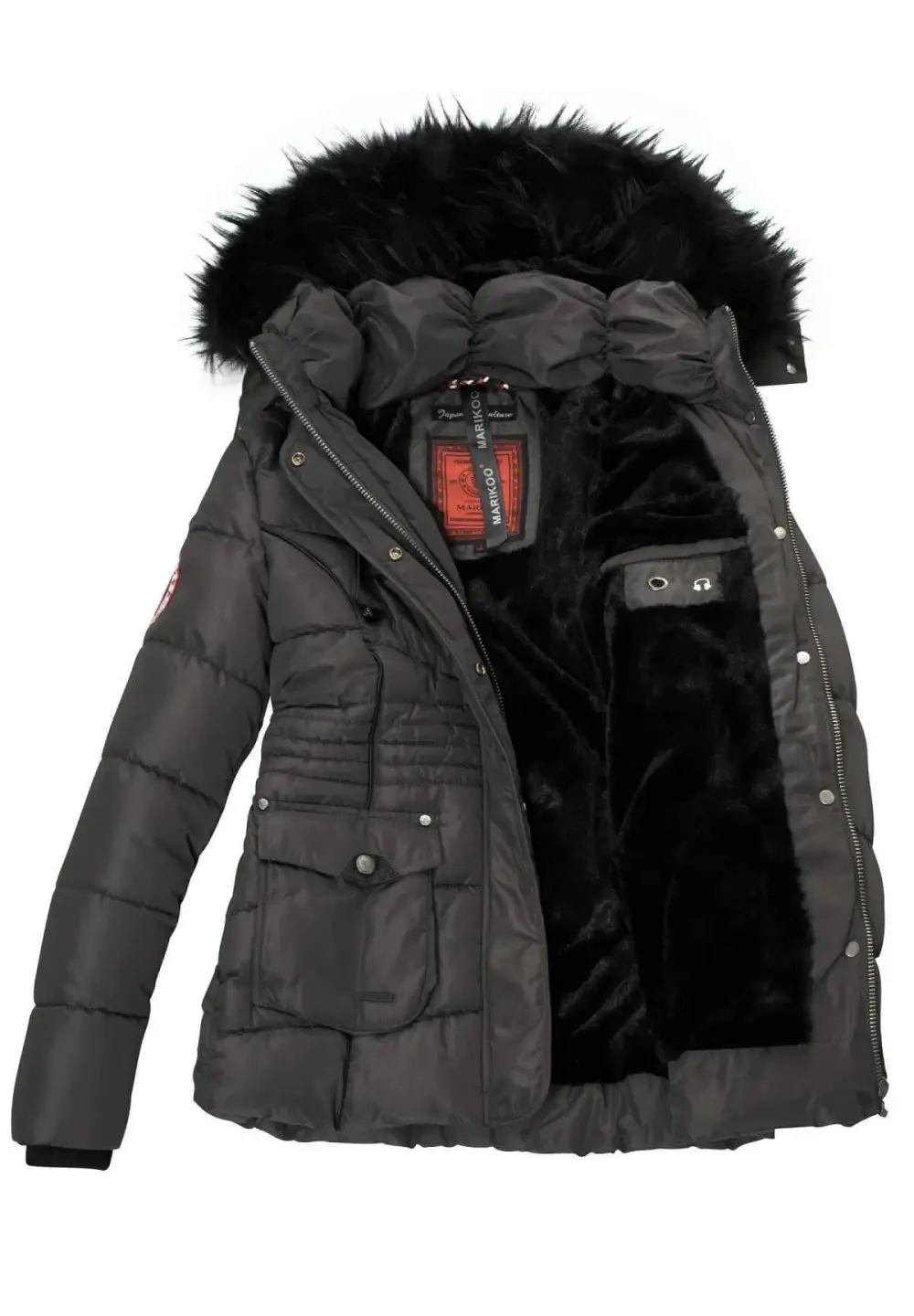 Trendy women's winter jacket