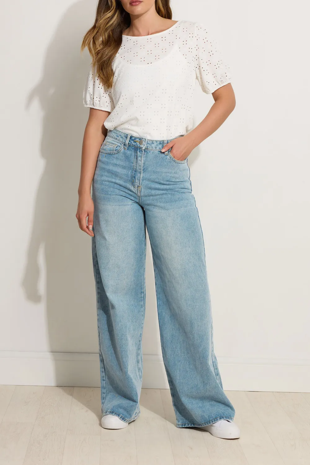Women's Wide Palazzo Style Jeans