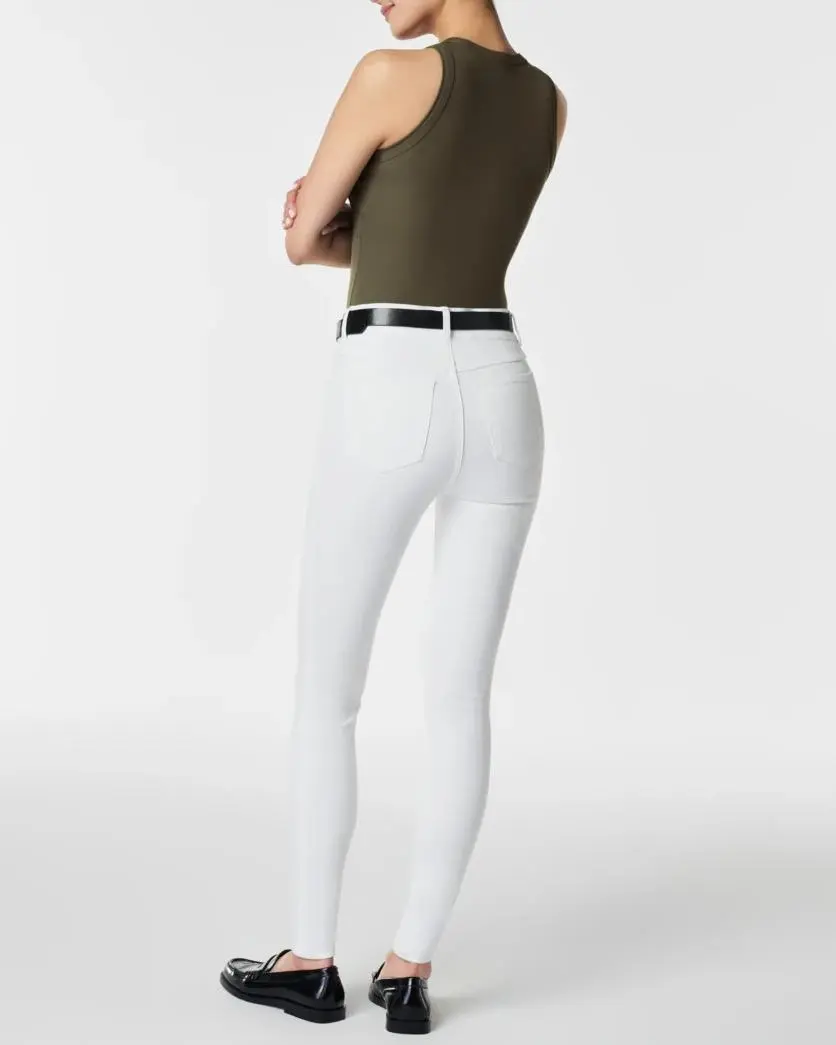 White Ankle Skinny Jeans