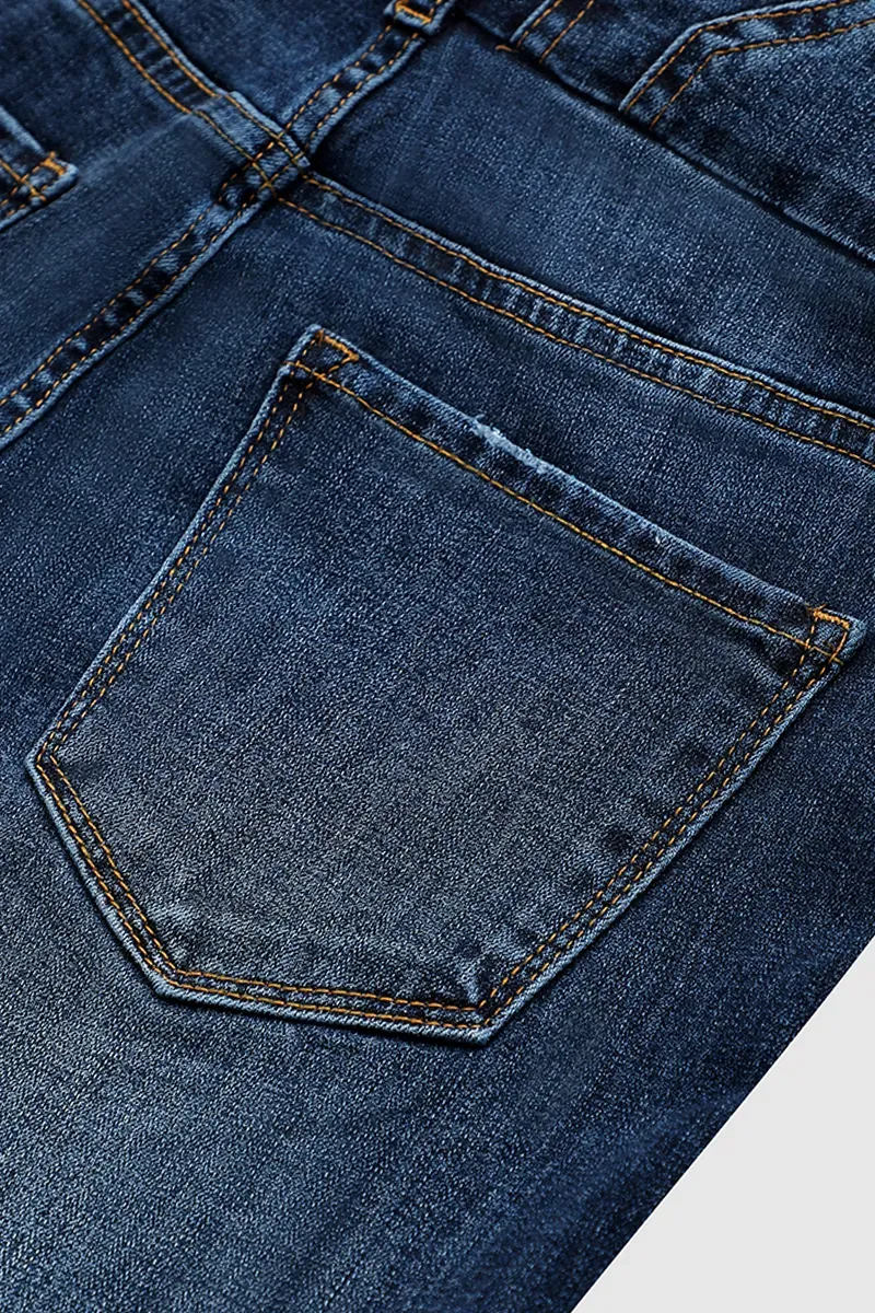 Raw Hem Button Up Mid Rise Skinny Jeans