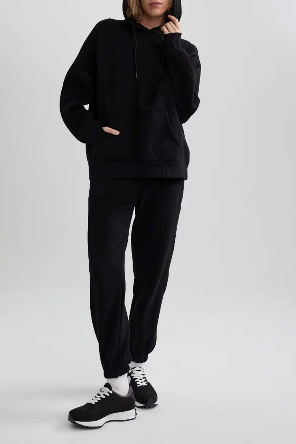 Trendy Solid Waist Trousers