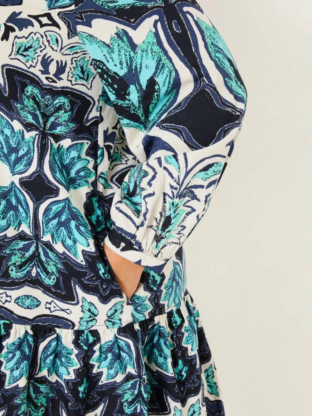 Jade Green Amy Mirrored Dress