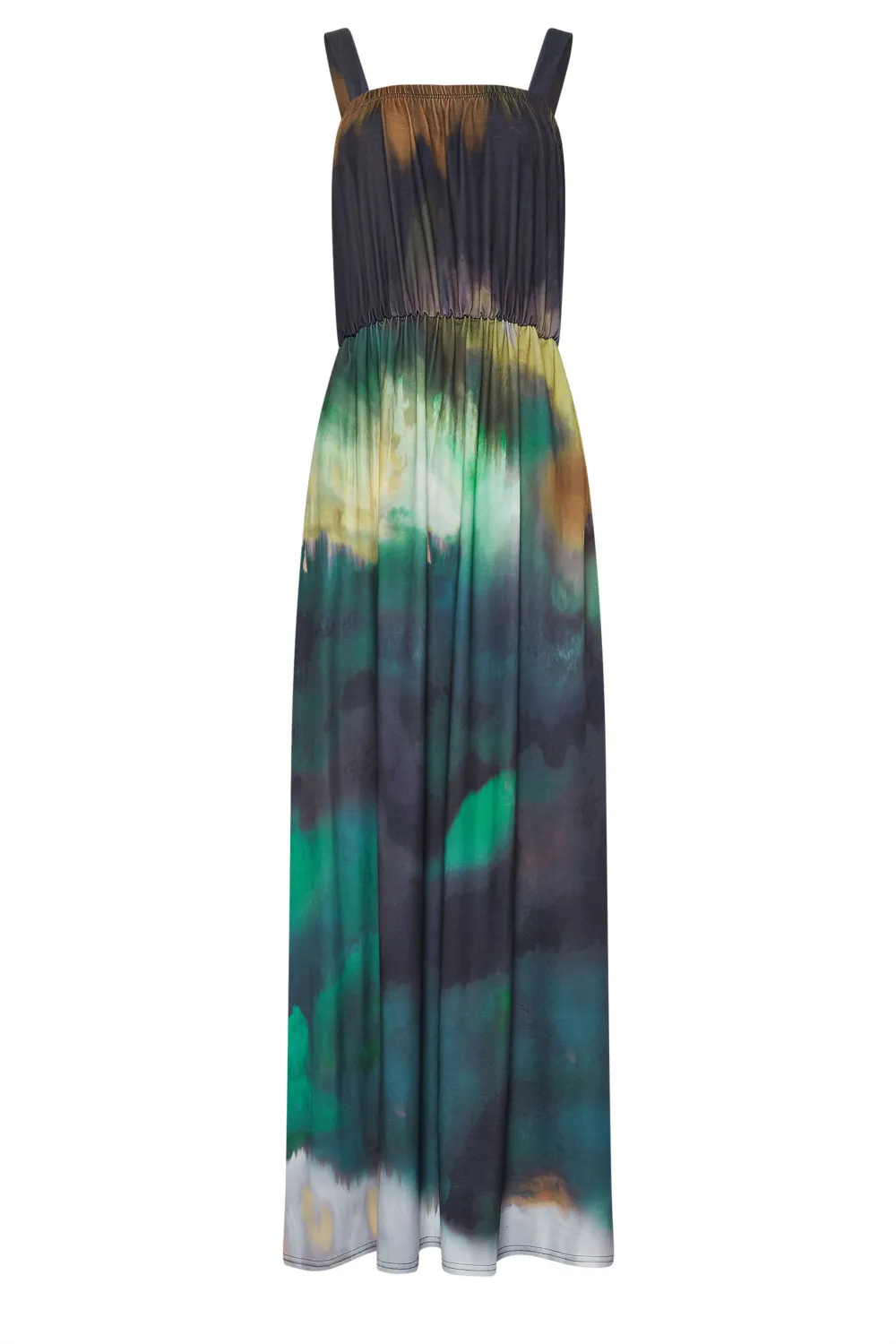 LTS Tall Green & Purple Ombre Maxi Dress