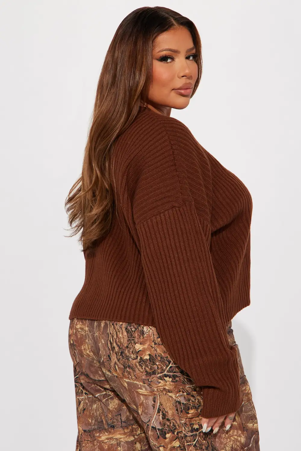 Paigey Sweater - Brown