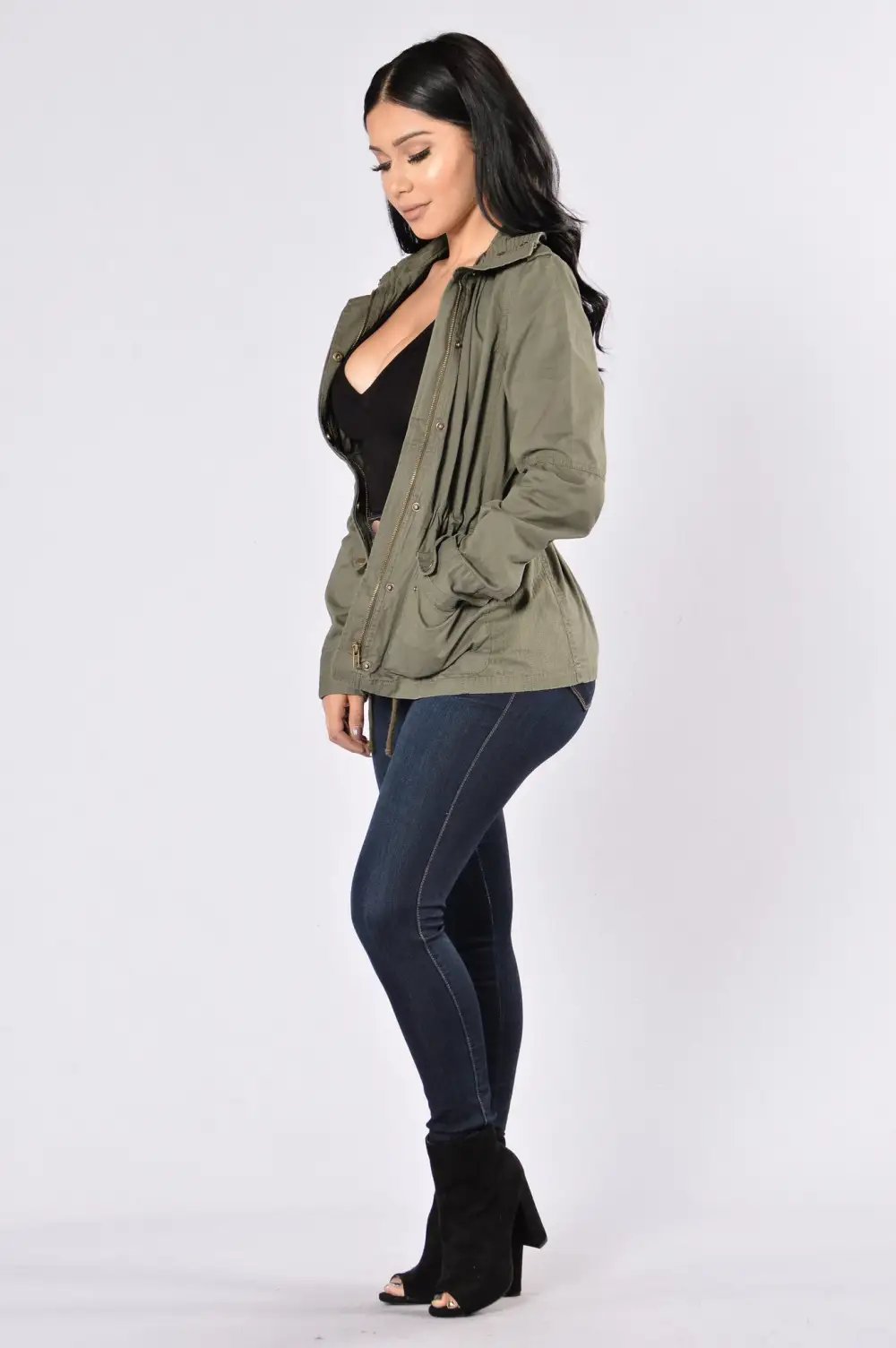 Combat Jacket - Olive